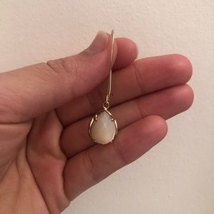 Gold Drop Ivory Kendra Scott Earrings